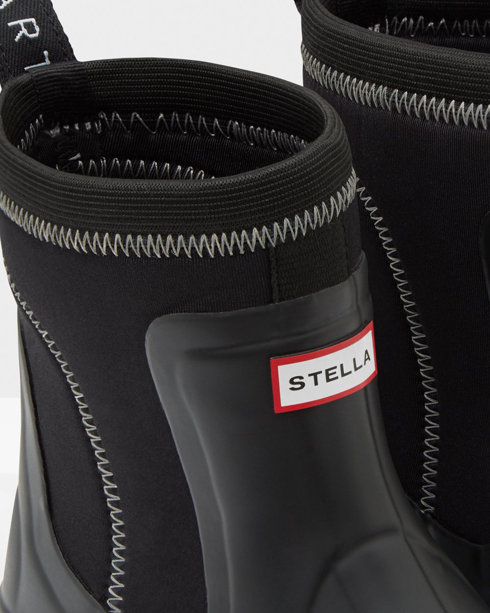 Botas Chelsea Hunter Feminina Pretas - Stella Mccartney X - 60SYNMPEU